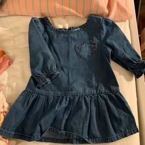2T Denim blouse